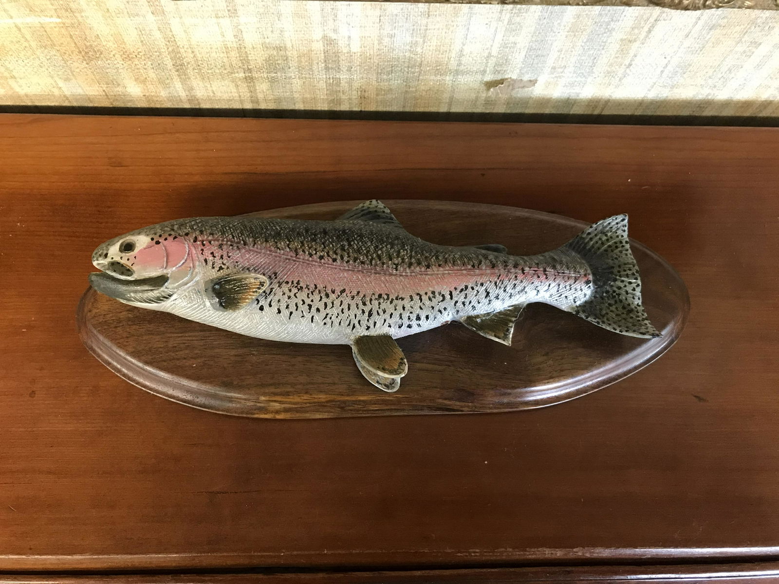 Luther Rhoades Signed Fish Decoy (1 of 3)
