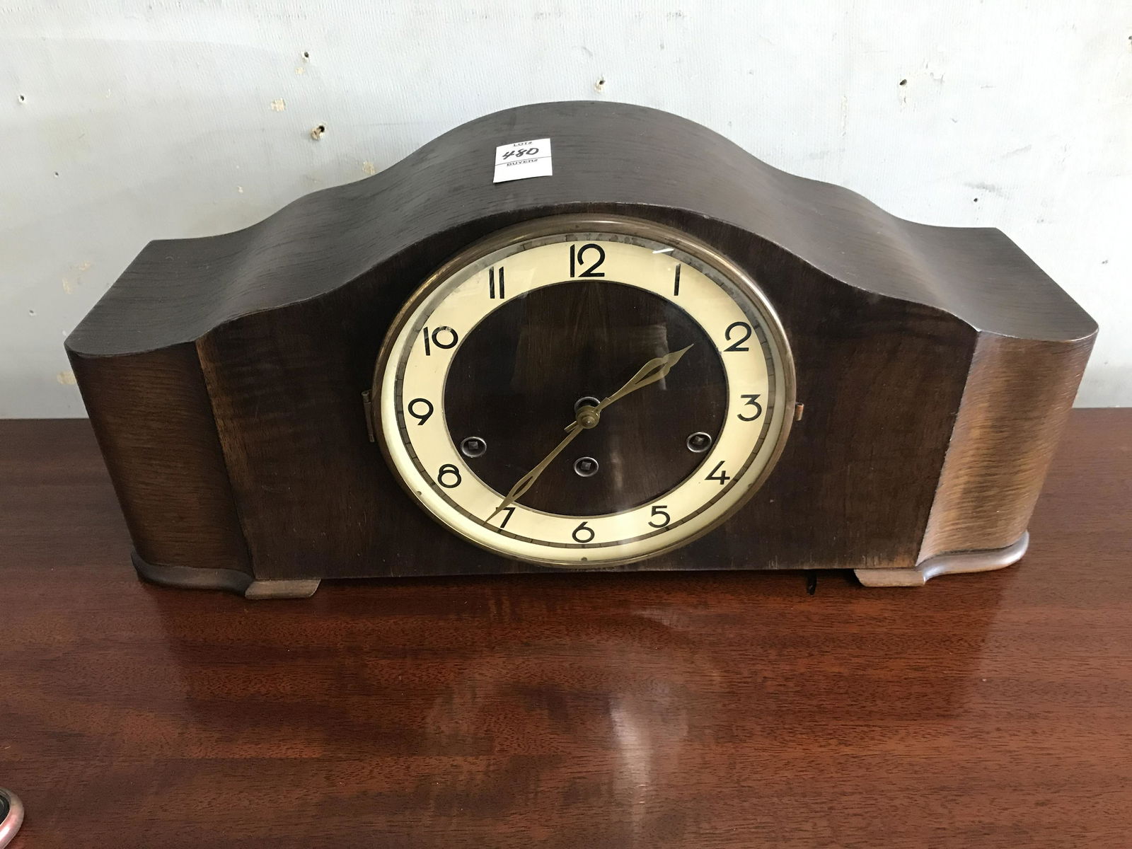 Art Deco Mantle Clock (1 of 2)