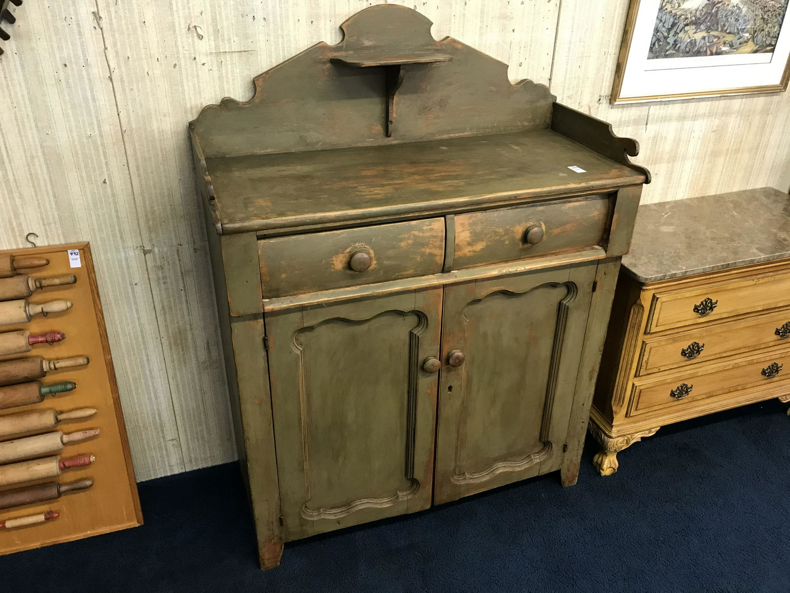 Primitive Jelly Cupboard (1 of 3)