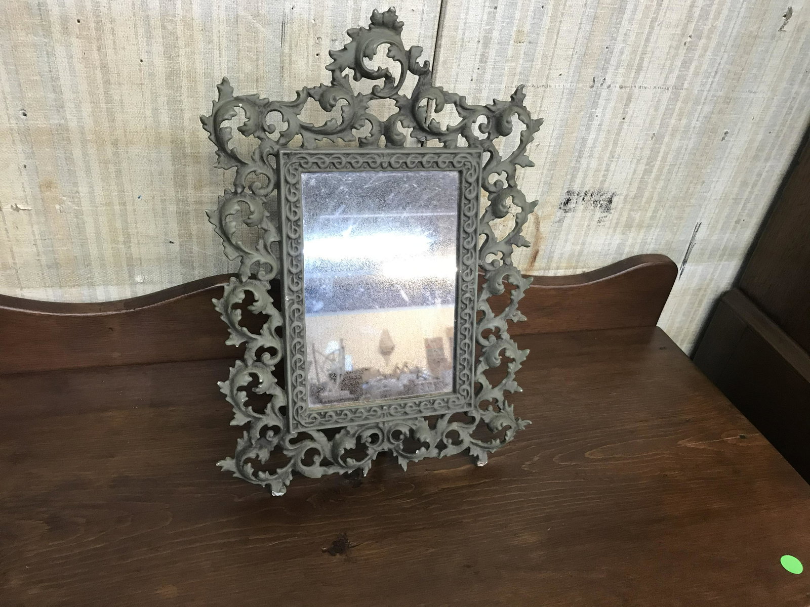 Ornate Brass Mirror (1 of 2)