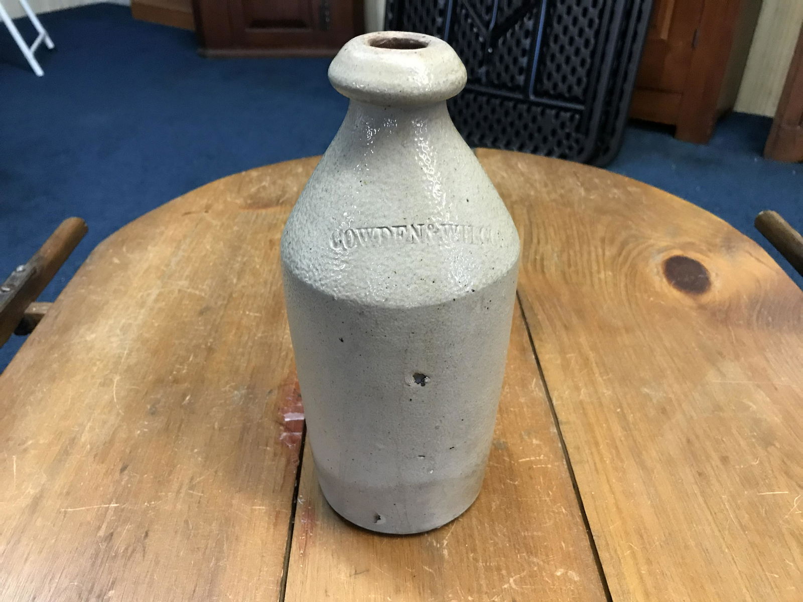 Cowden Wilcox Stoneware Bottle (1 of 2)