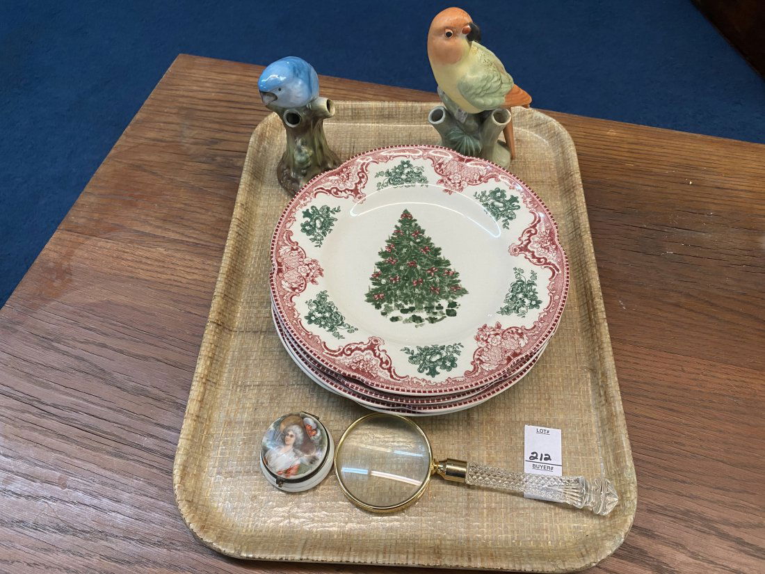 Porcelain Lot, Czech Birds Plus (1 of 4)