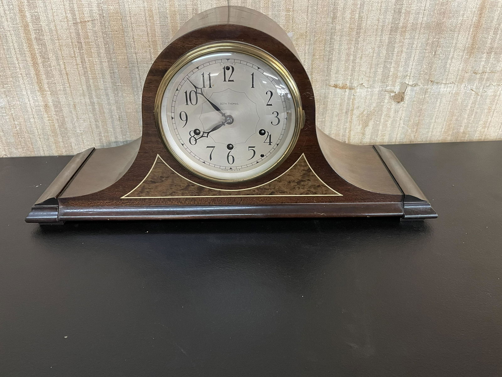 Seth Thomas Inlay Mantle Clock (1 of 3)