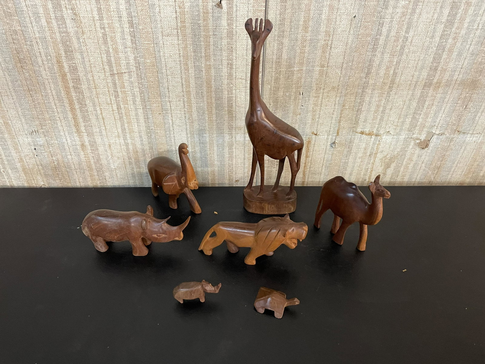 Seven African Carvings (1 of 2)