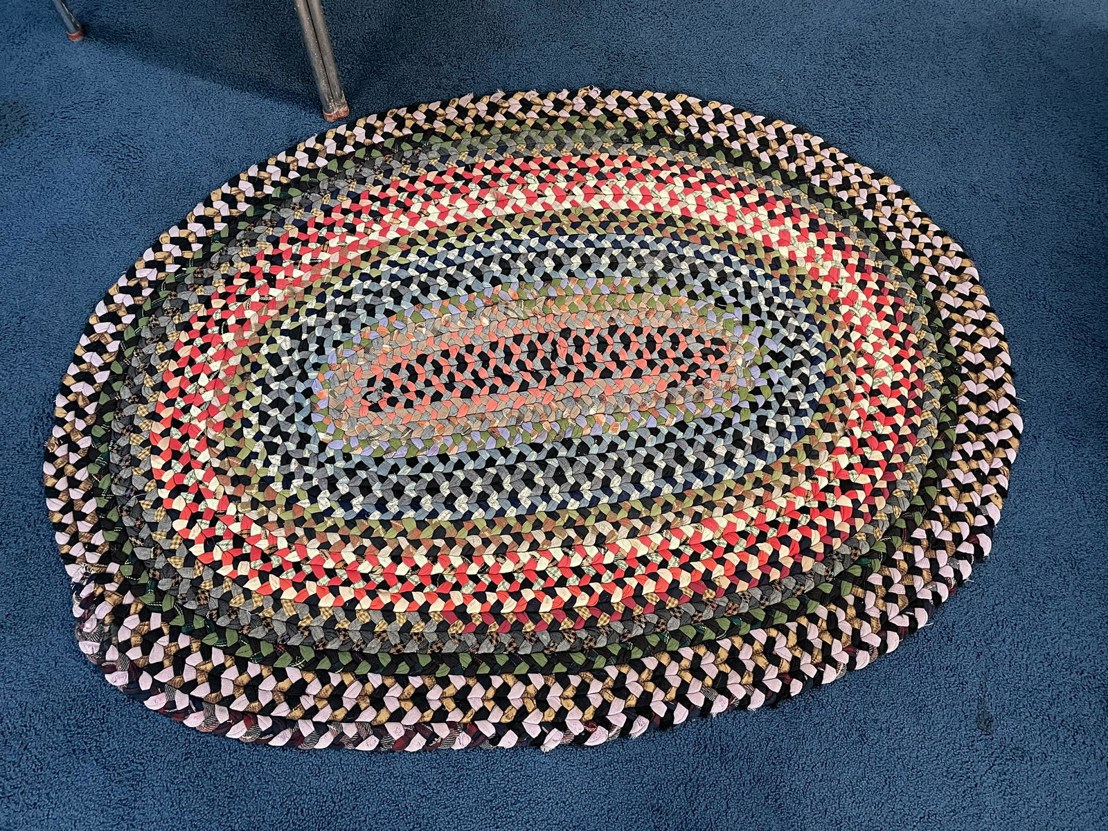 Antique Braided Rug (1 of 2)