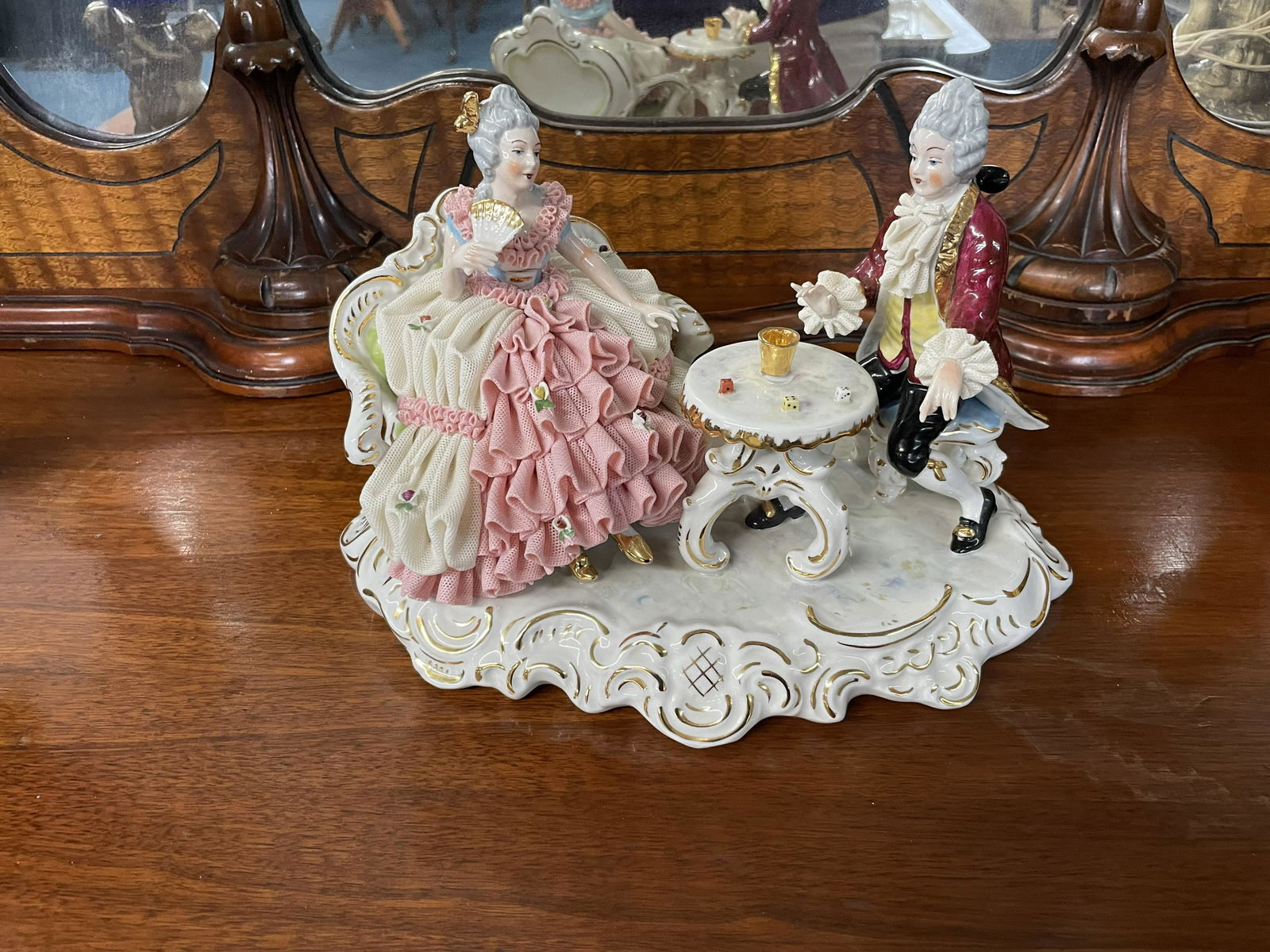 Large Dresden Figurine (1 of 4)