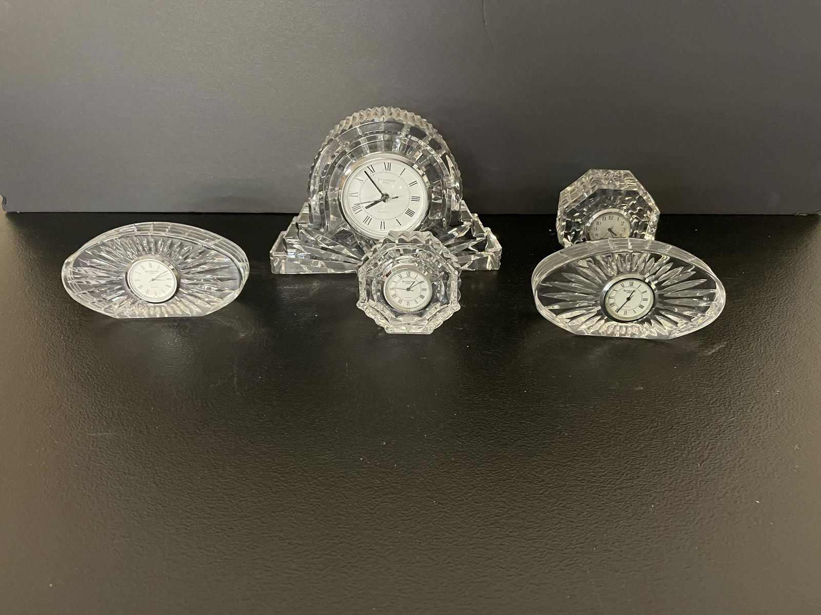 Five Waterford Clocks (1 of 2)