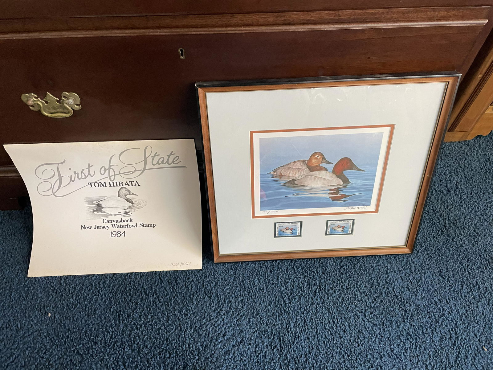 Tom Hirata Signed & Numbered Duck Print (1 of 2)