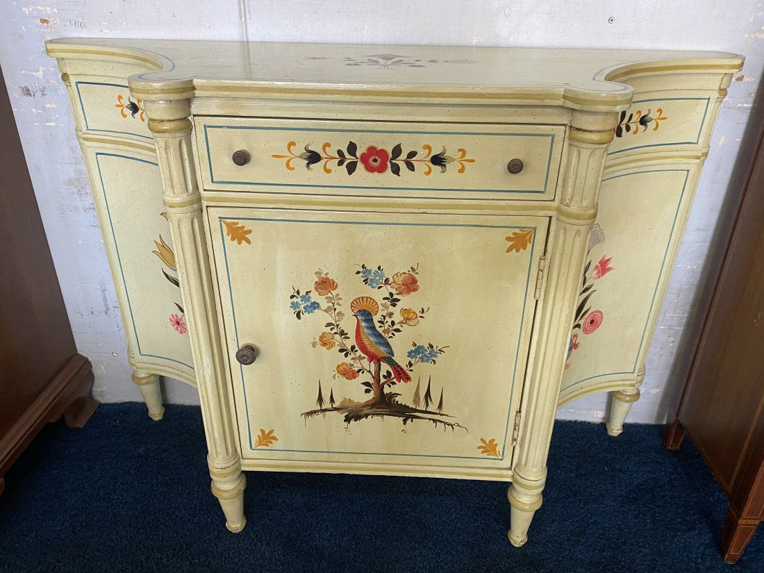 Paint Decorated Cabinet (1 of 6)