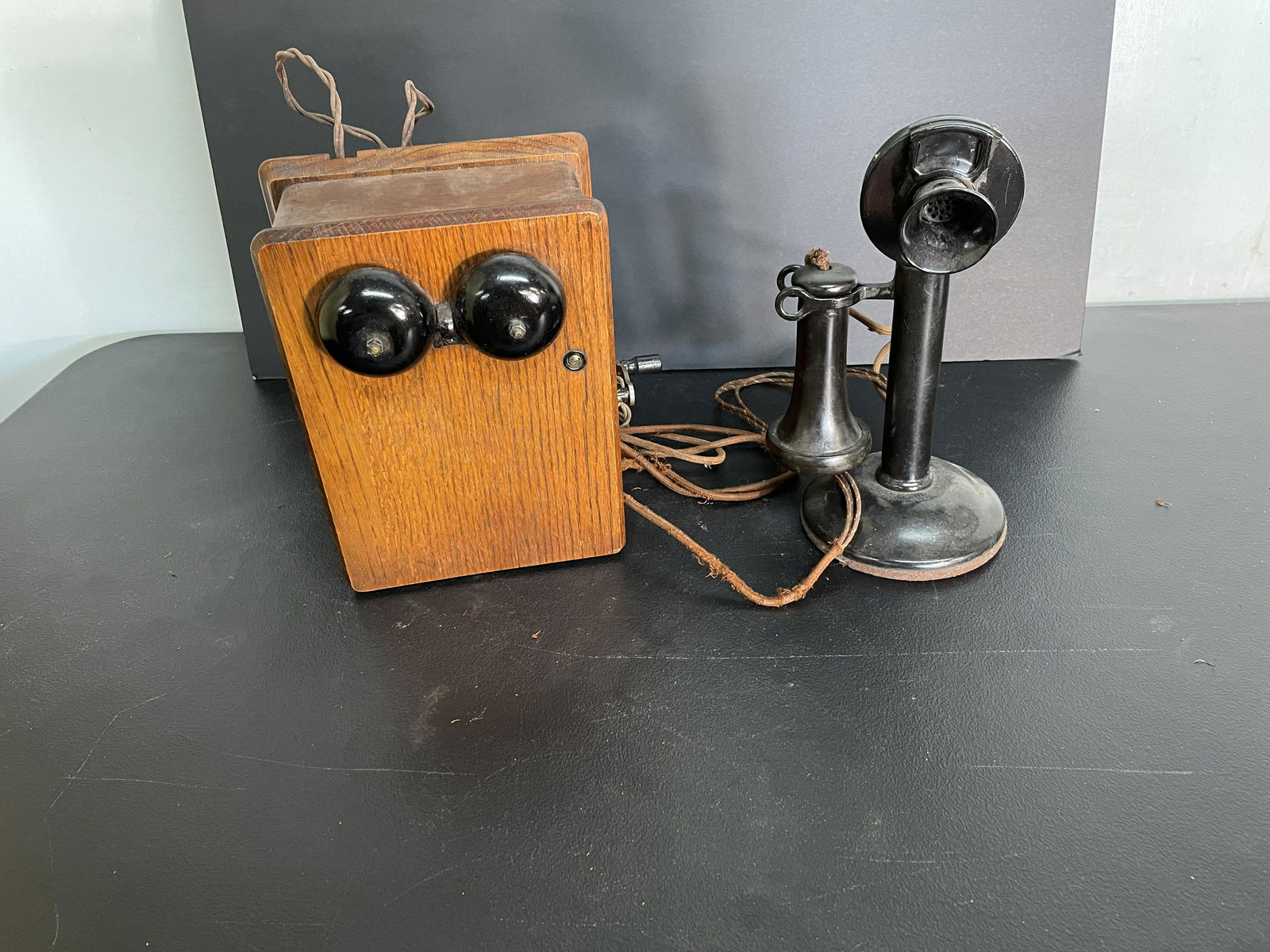 Western Electric Candlestick Phone and Receiver (1 of 2)