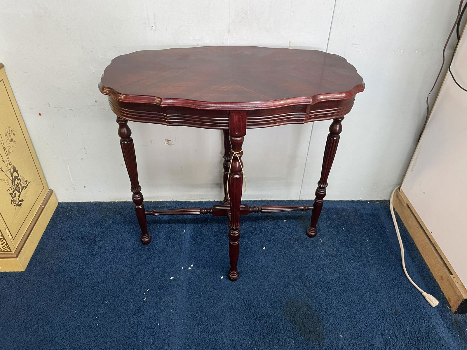 Depression Era Mahogany Stand (1 of 2)