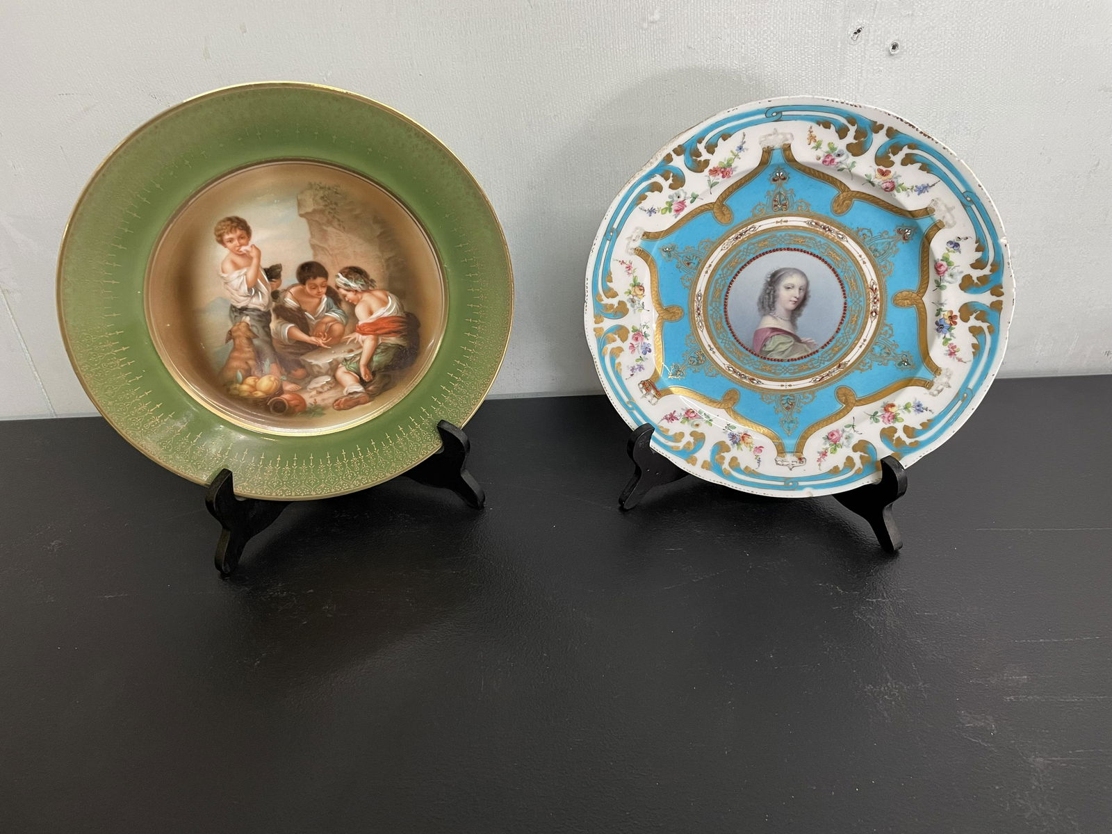 Two Sevres Porcelain Plates (1 of 4)
