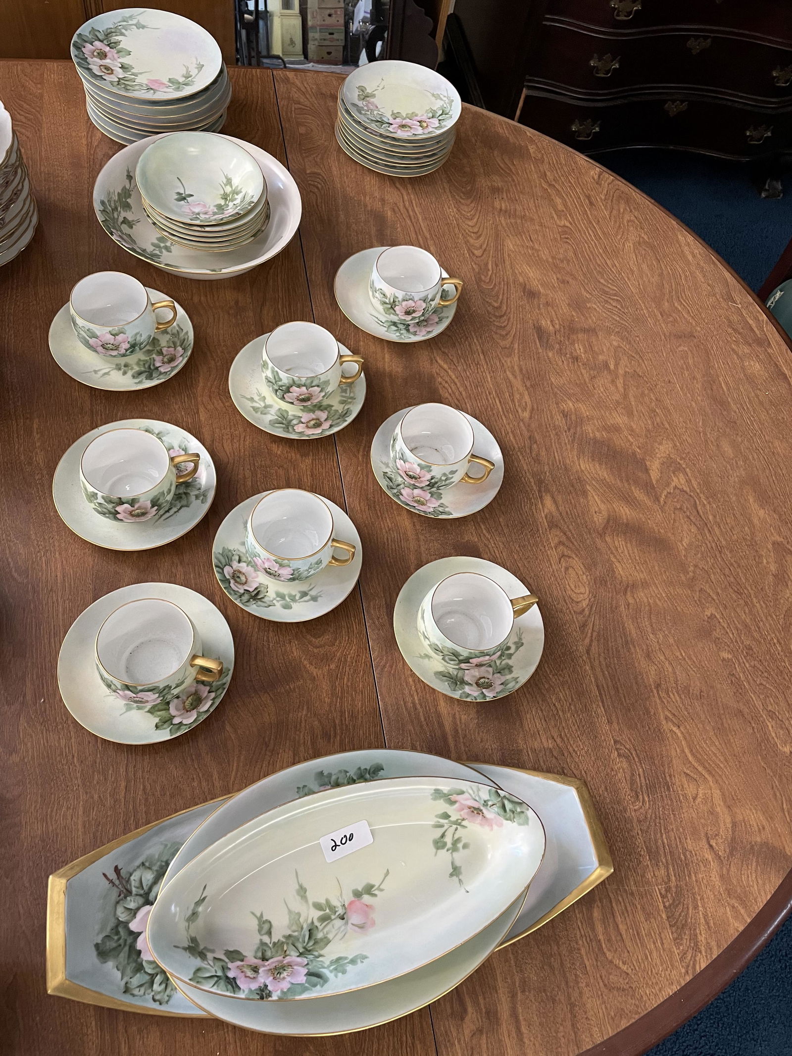 43 Pieces Artist Signed Bavaria China (1 of 4)