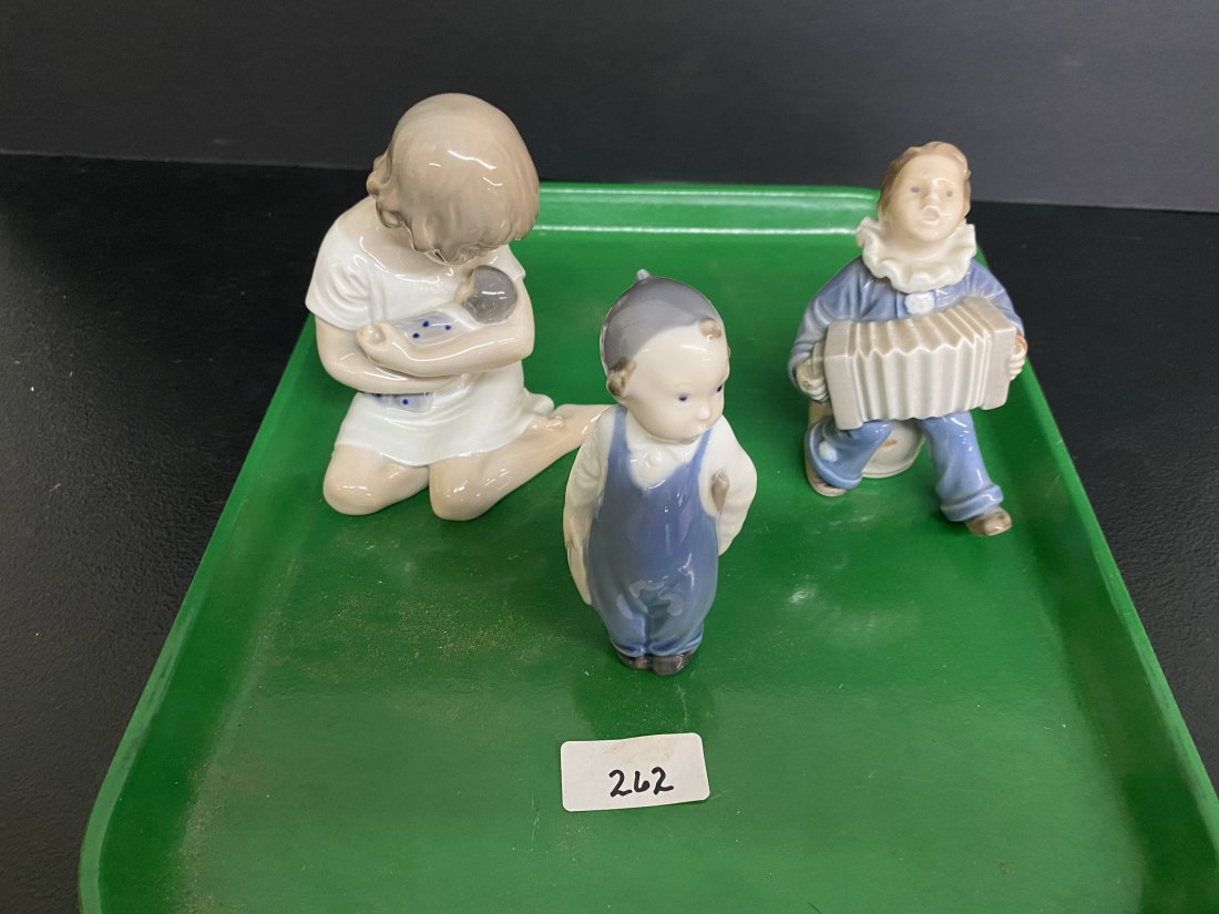 Three Royal Copenhagen Figurines (1 of 4)