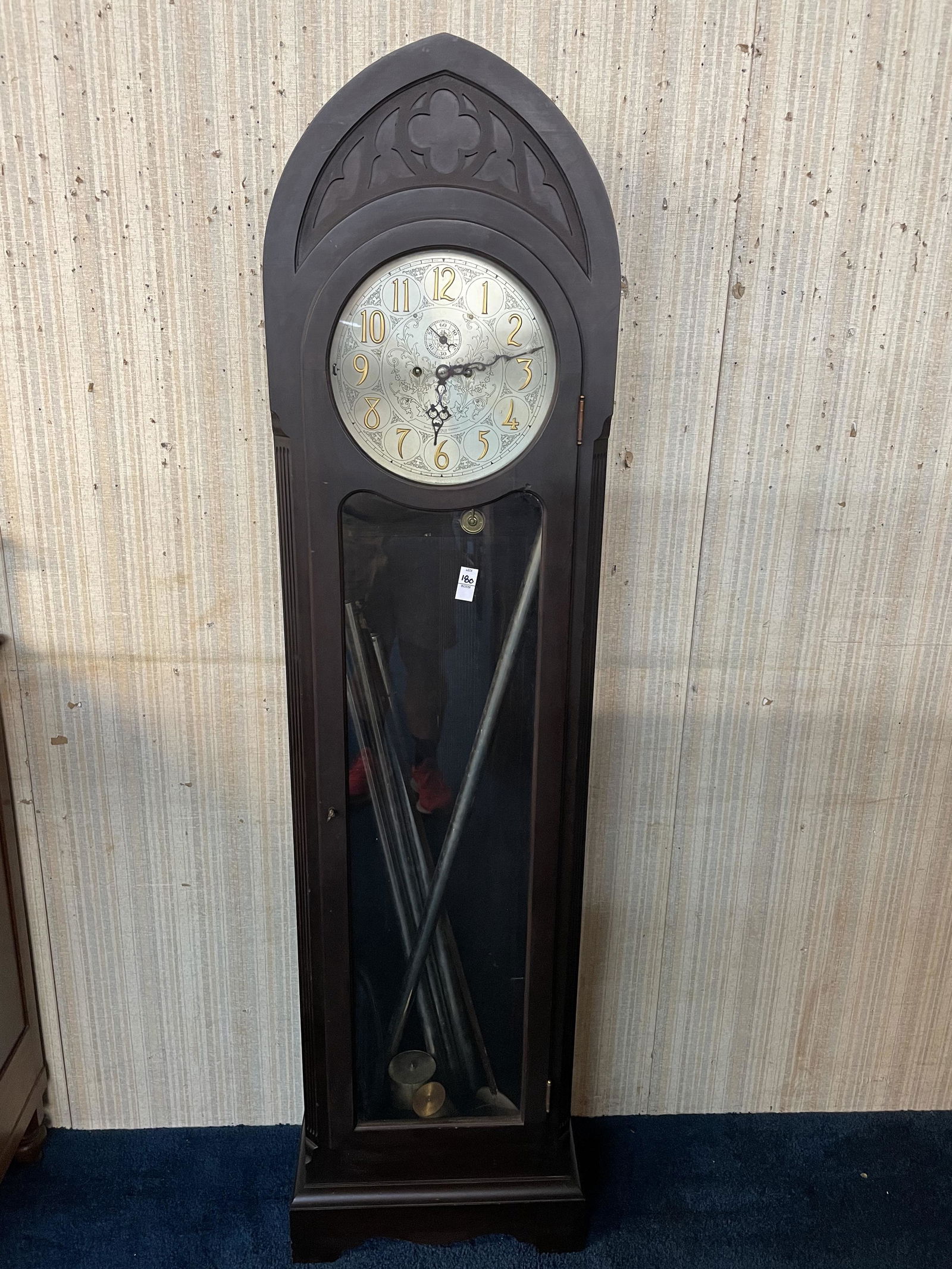 Antique Herschede Grandfathers Clock (1 of 8)