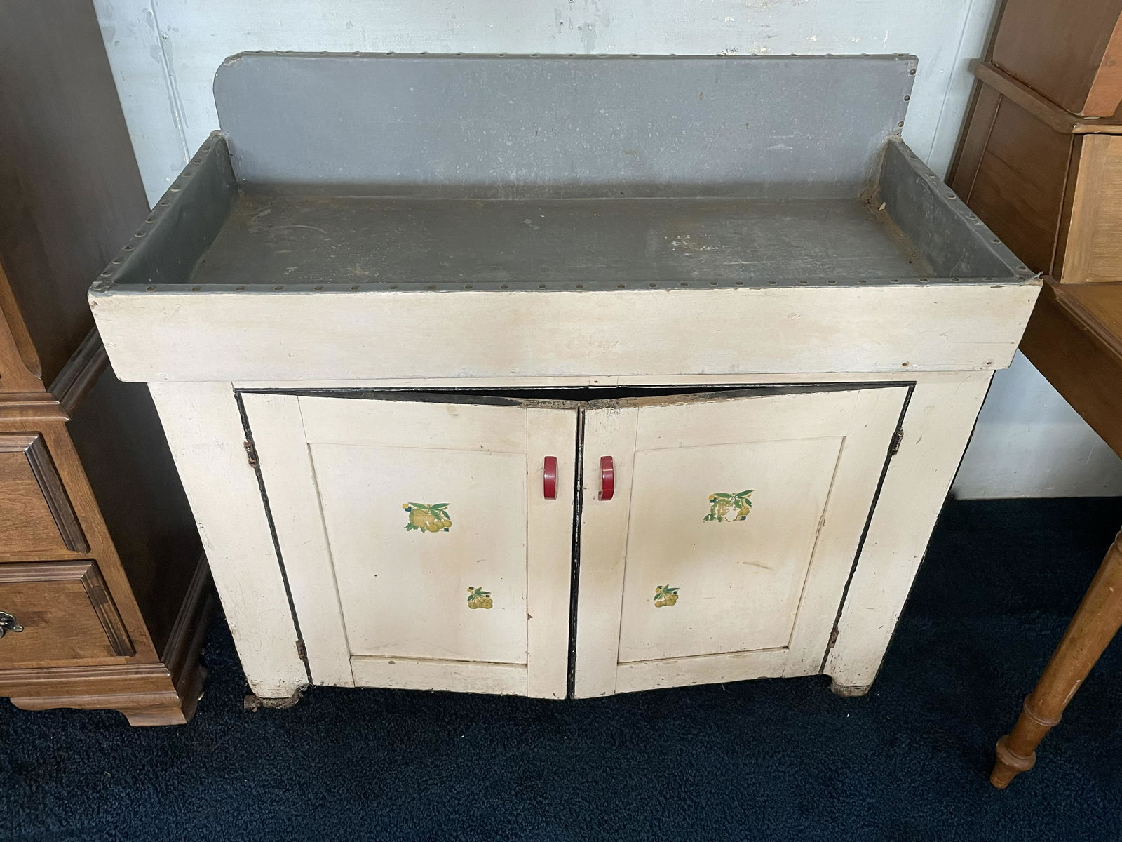 Painted Primitive Drysink (1 of 3)