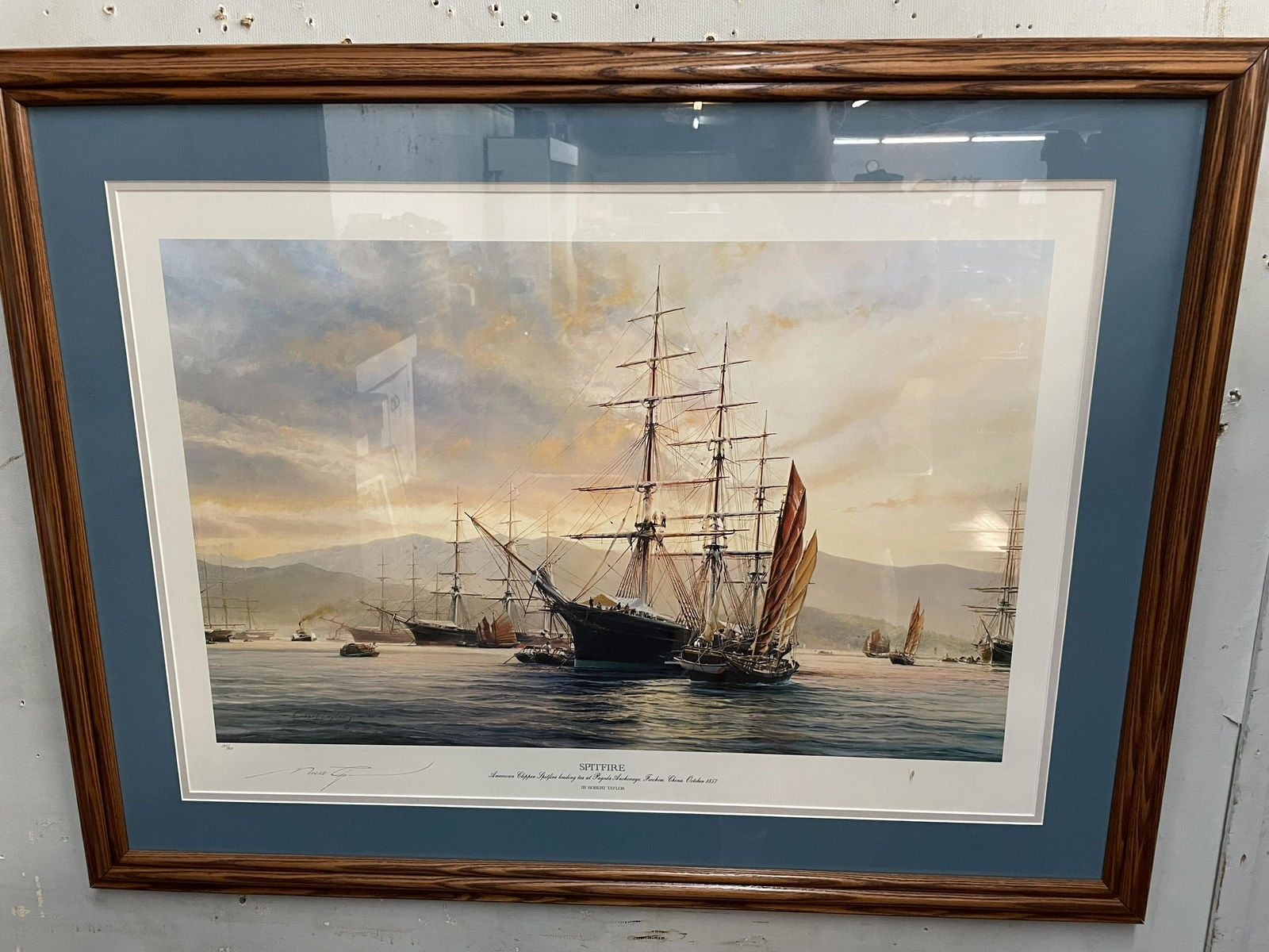 Robert Taylor Signed & Numbered "Spitfire" Print (1 of 5)