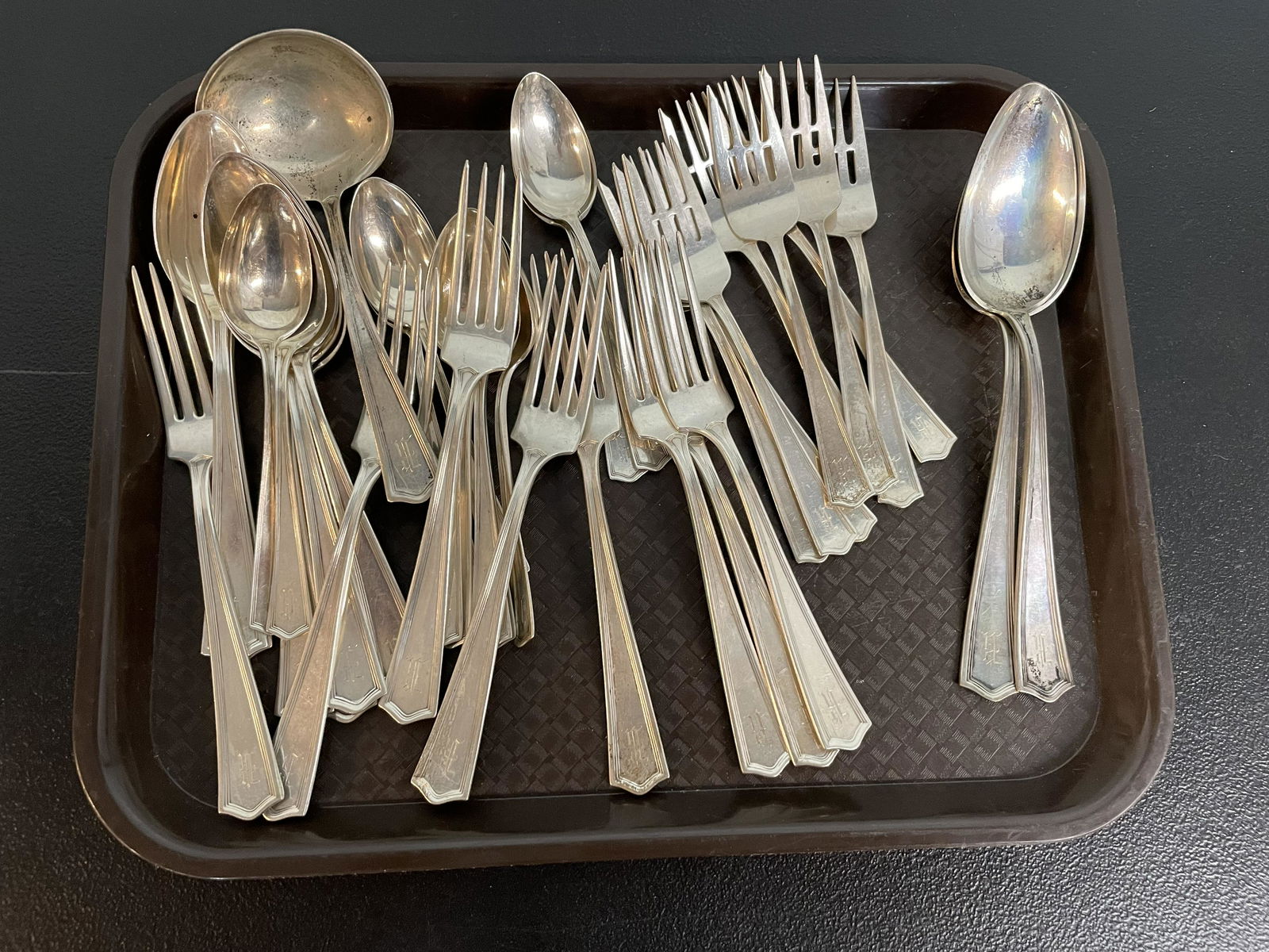 35 Pieces Of Sterling Flatware (1 of 3)