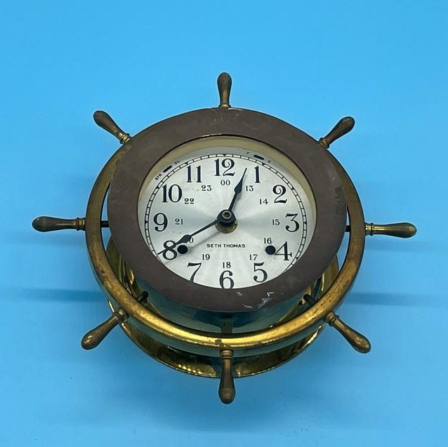 Antique Seth Thomas Ships Clock (1 of 3)