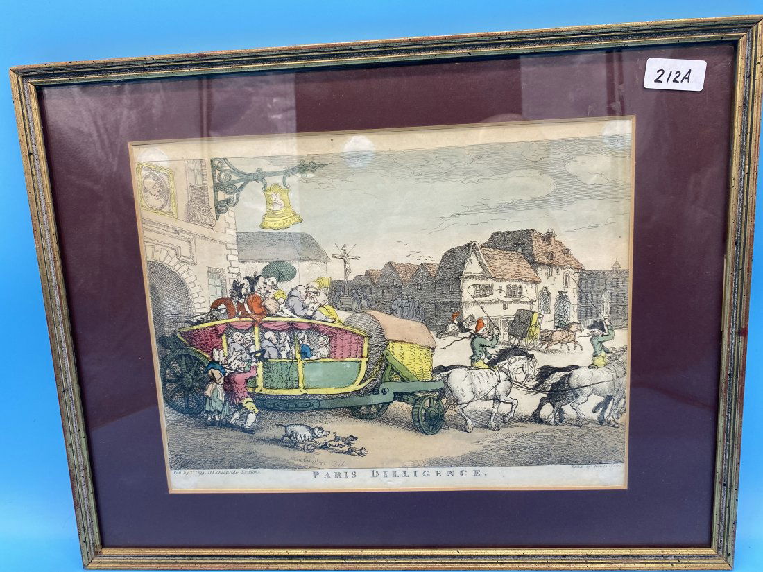 Thomas Rowlandson Litho (1 of 9)