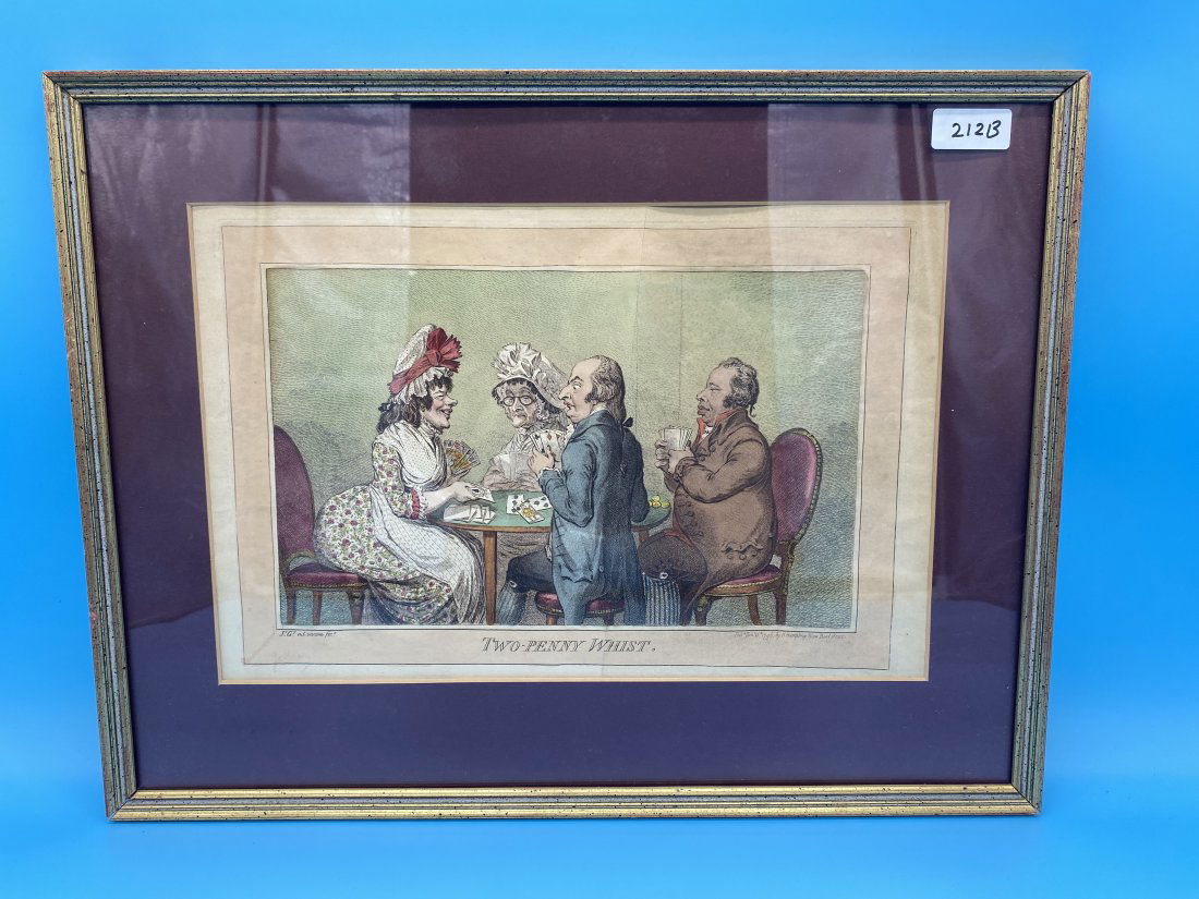 James Gillray Satirical Print (1 of 7)