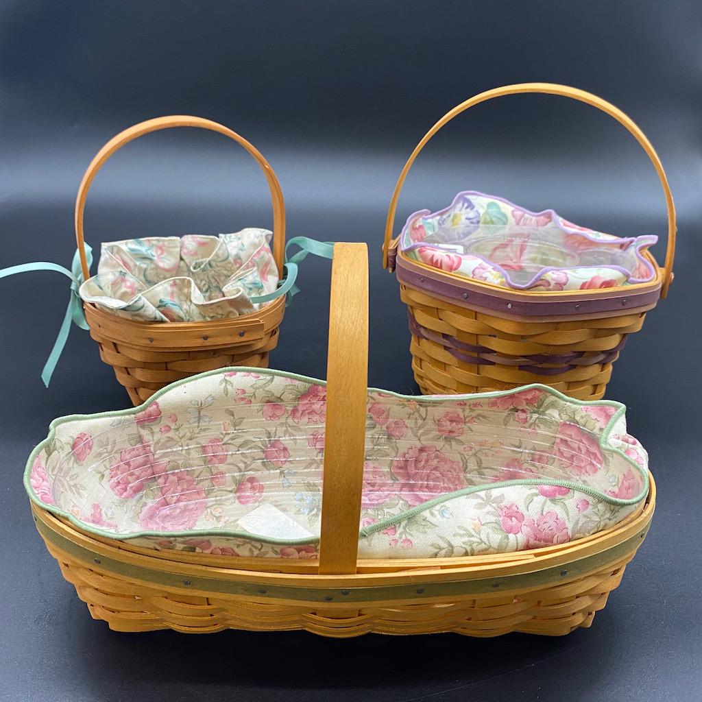 Three Longaberger Baskets (1 of 3)