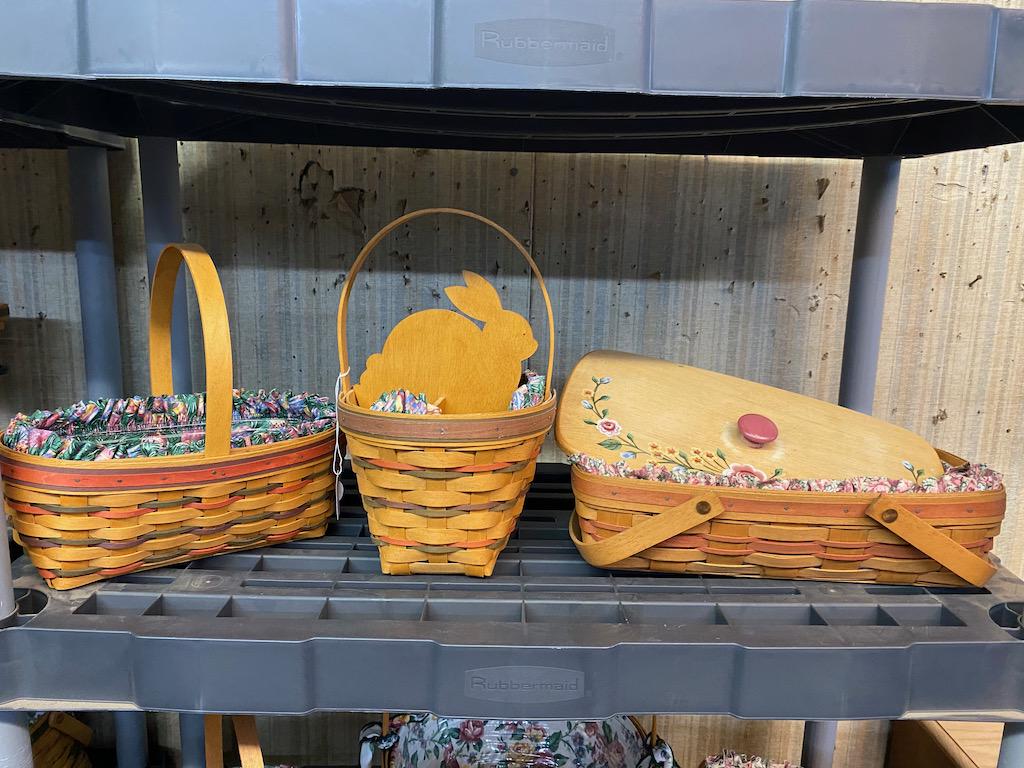 Three Longaberger Baskets (1 of 4)