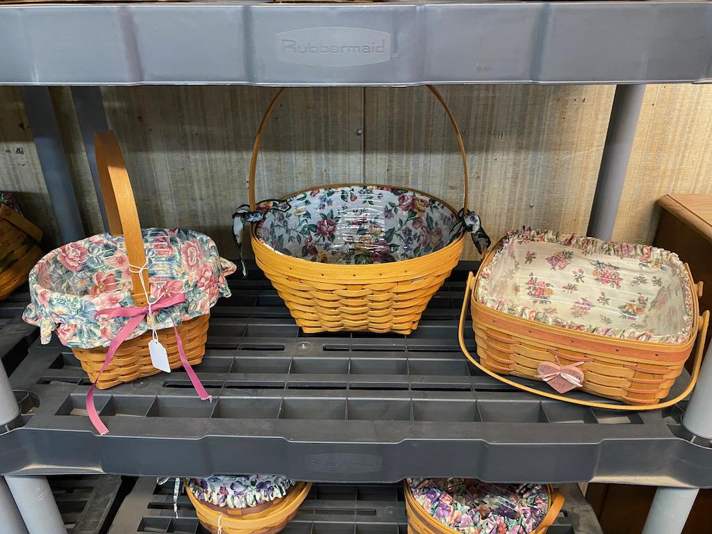 Three Longaberger Baskets (1 of 3)