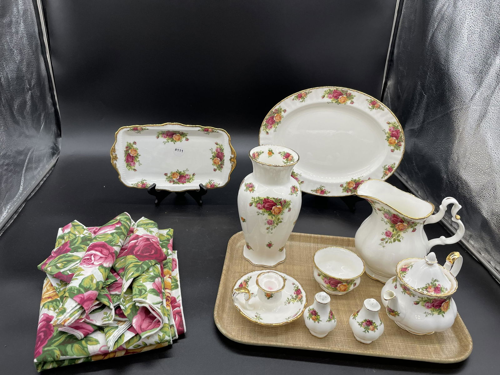 Lot of Royal  Albert Old Country Rose China (1 of 5)