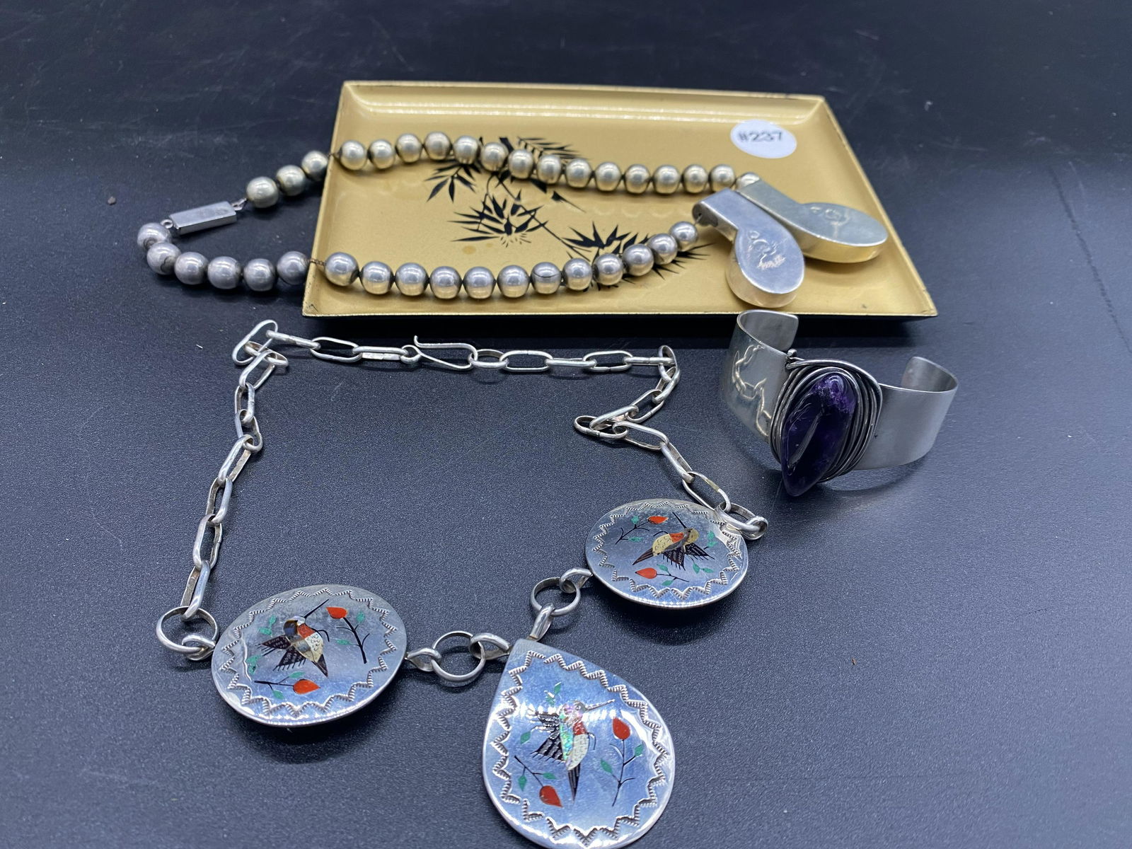 Three Pieces Of Sterling Jewelry (1 of 9)