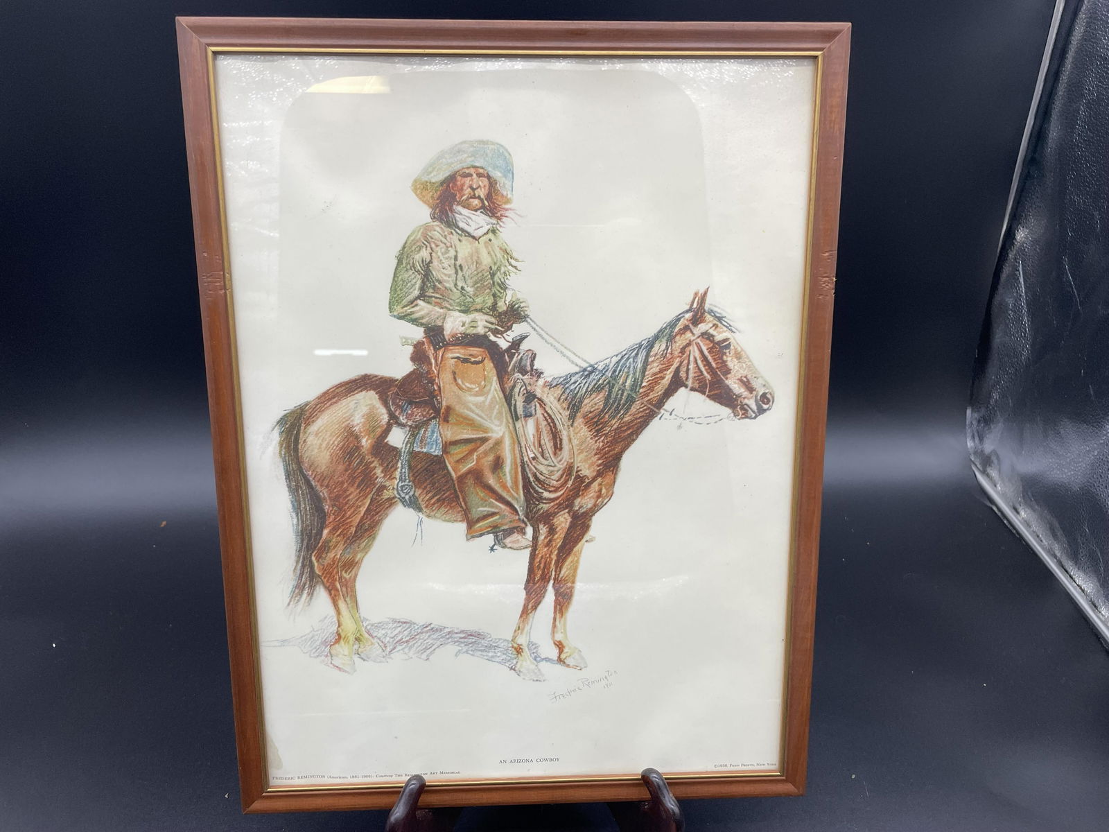 Frederic Remington Signed Print (1 of 3)