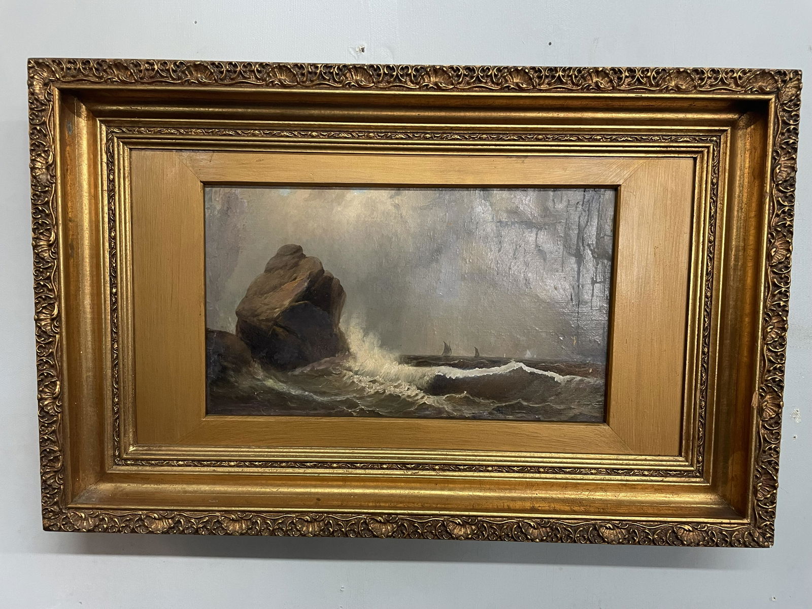 19thC Seascape Painting (1 of 4)