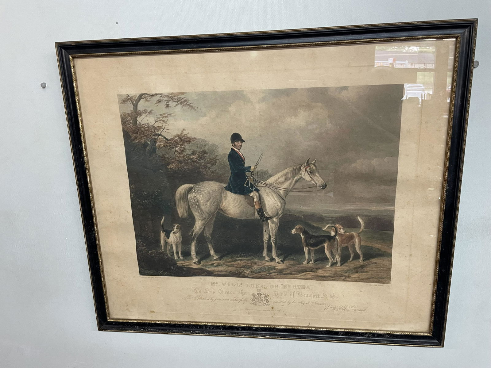 Mr. Will Long on "Bertha" (1 of 5)