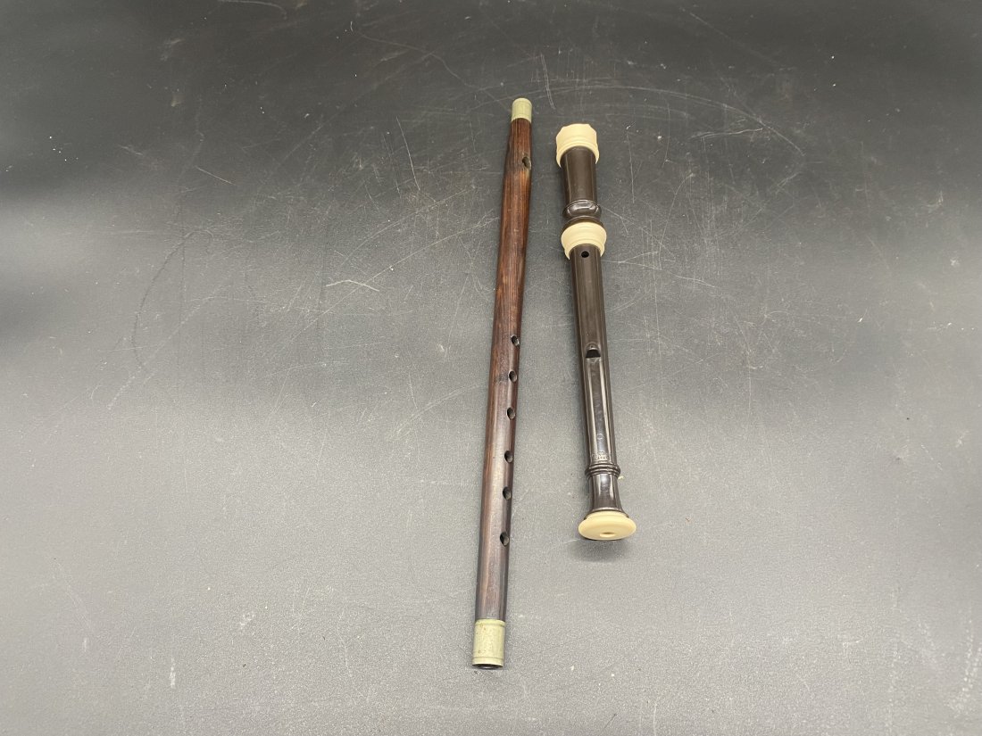 Vintage Wooden Flute and Recorder (1 of 6)