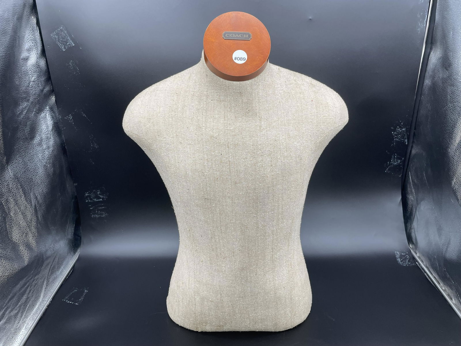 Coach Mannequin: Has original label. Measures 28" H x 18" W.