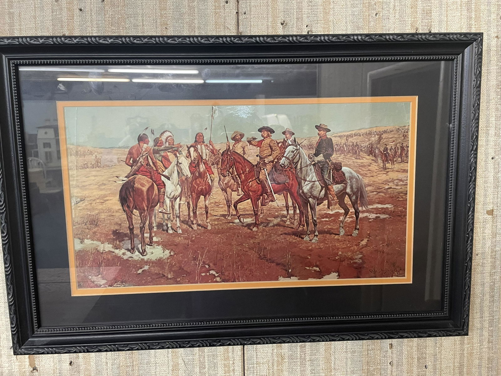 Dated 1903 Frederic Remington Print (1 of 3)