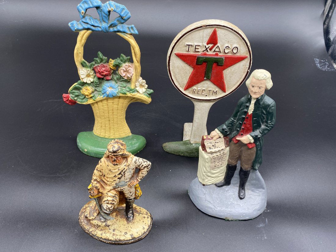 4 Cast Iron Door Stops (1 of 4)