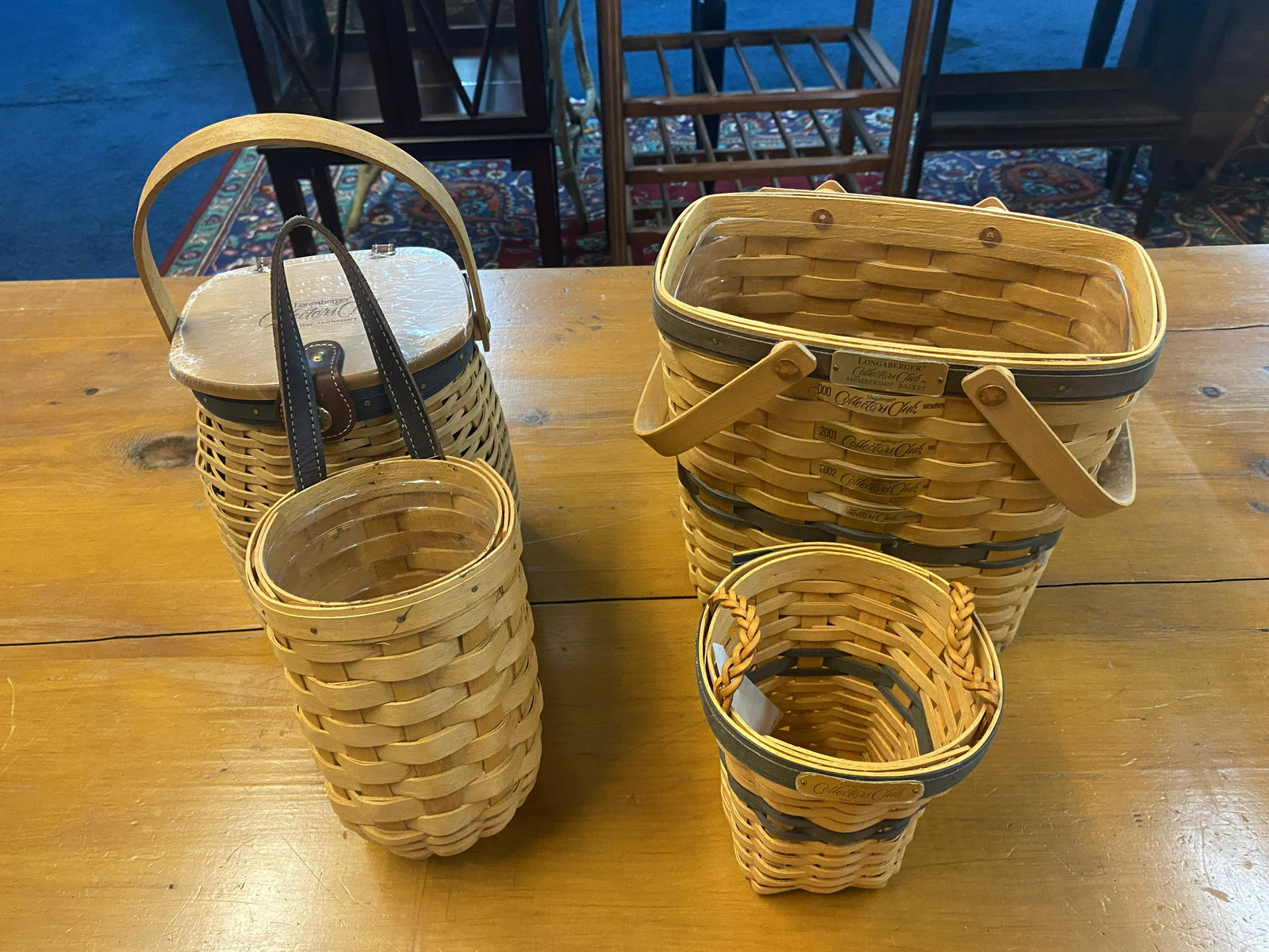 Four Longaberger Collectors Club Baskets (1 of 3)