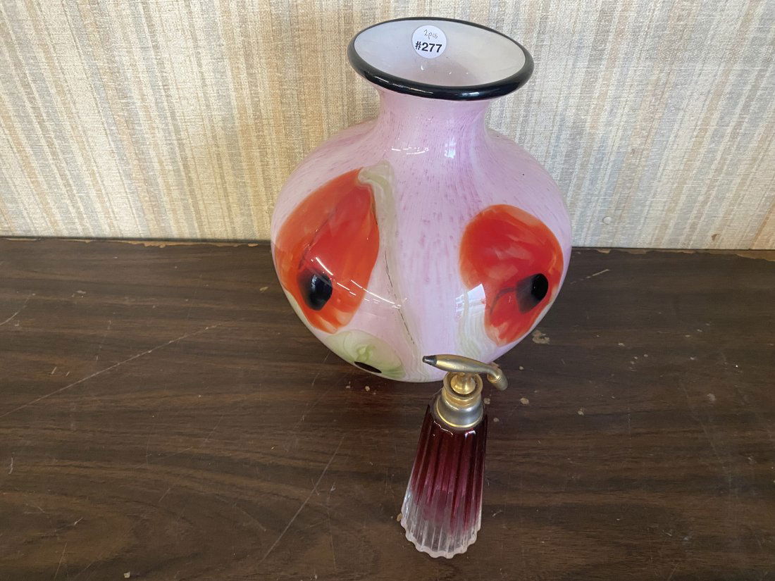 Large Murano Vase & Atomizer (1 of 5)