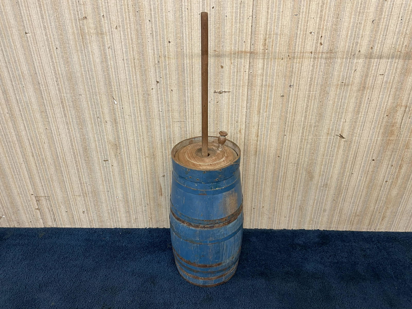 Painted Primitive Butter Churn (1 of 3)