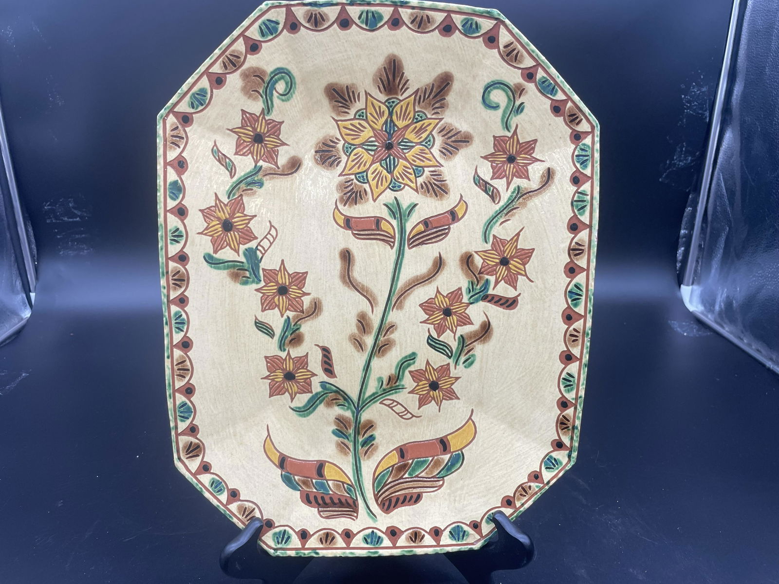 Lester Breninger Redware Platter (1 of 3)