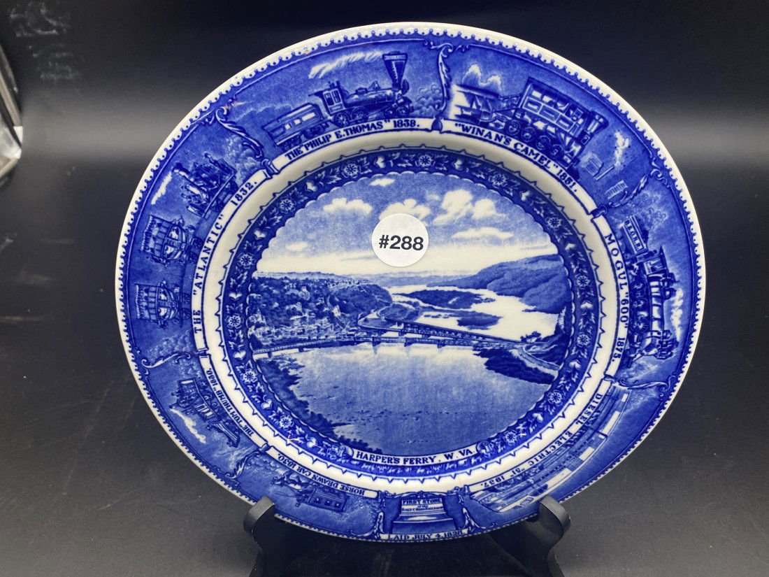 1927 B & O Railroad Plate (1 of 6)