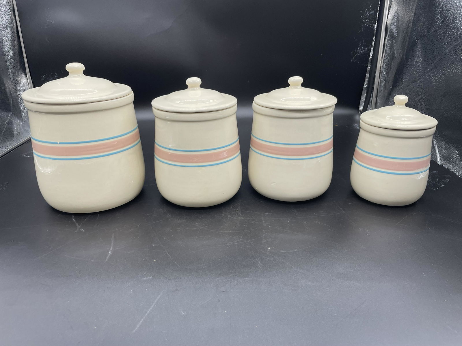 Four Piece McCoy Stonecrest Cannister Set (1 of 3)