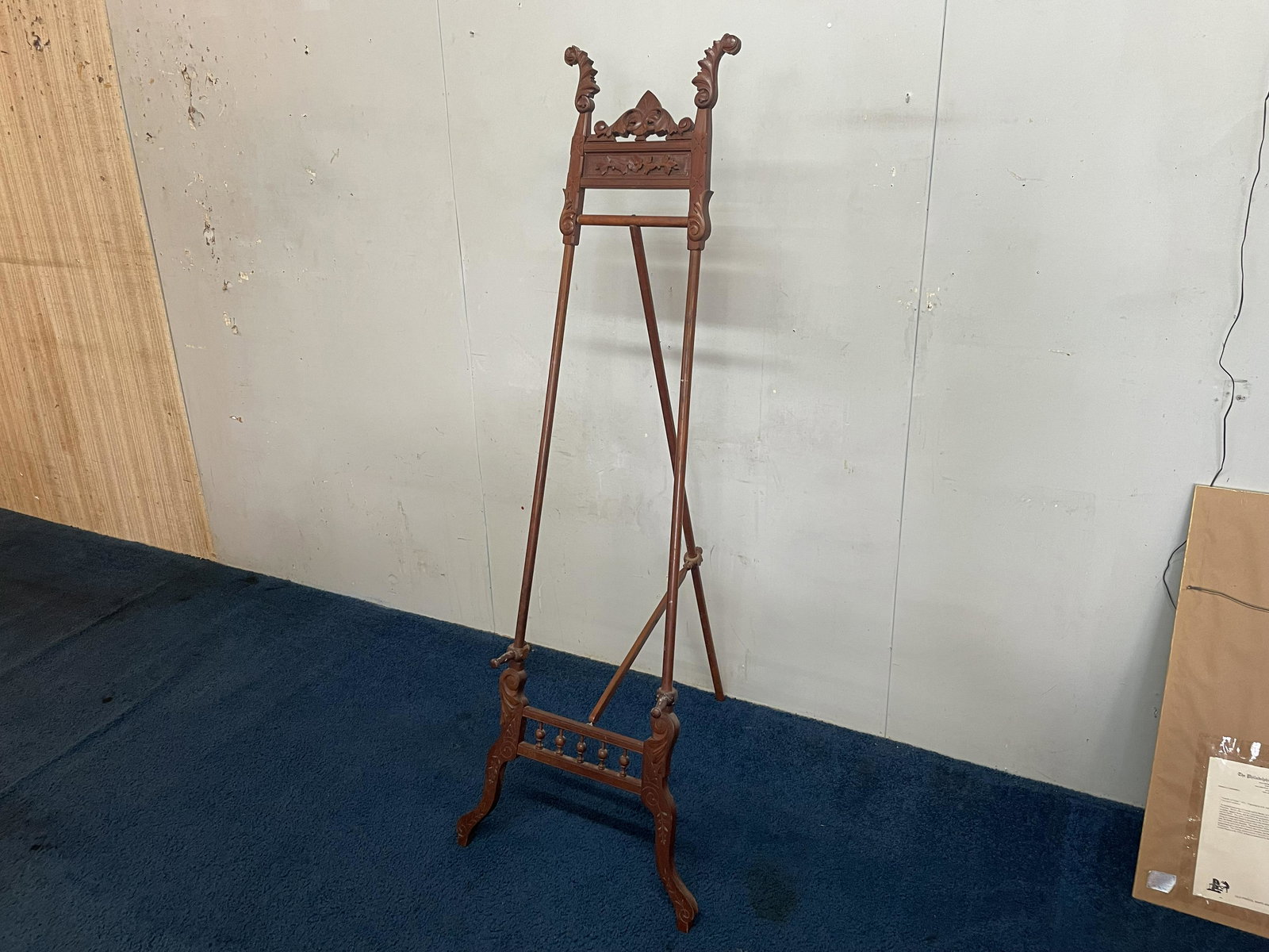 Ornately Carved Easel (1 of 3)