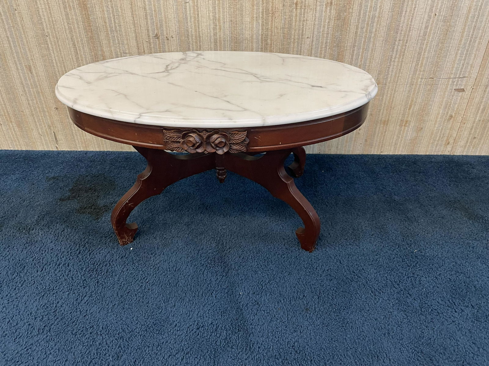 Marble Top Coffee Table (1 of 2)