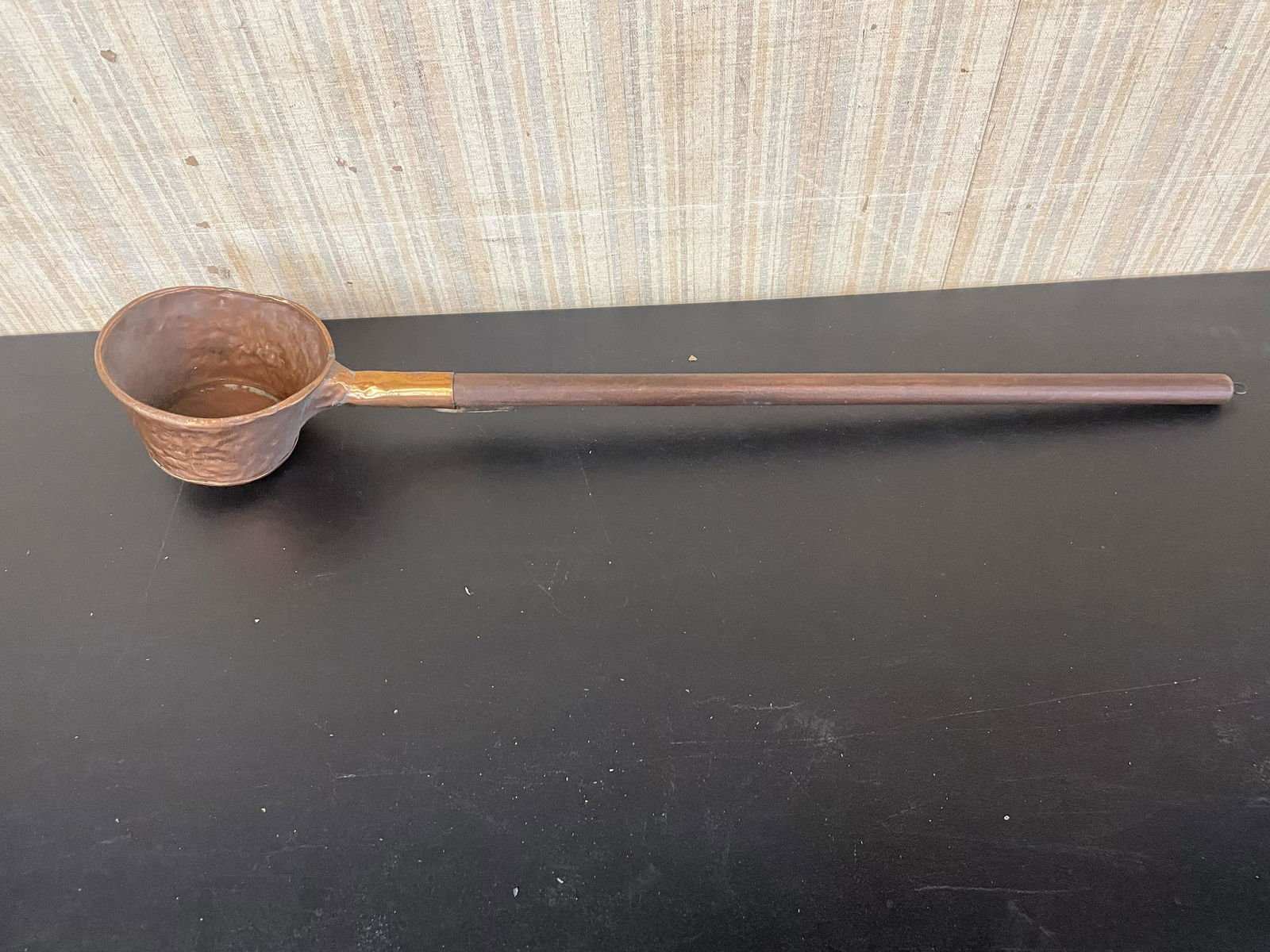 18th Century Copper Long Ladle (1 of 3)
