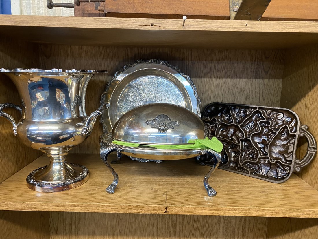 Silverplate & Cast Iron Mold (1 of 7)