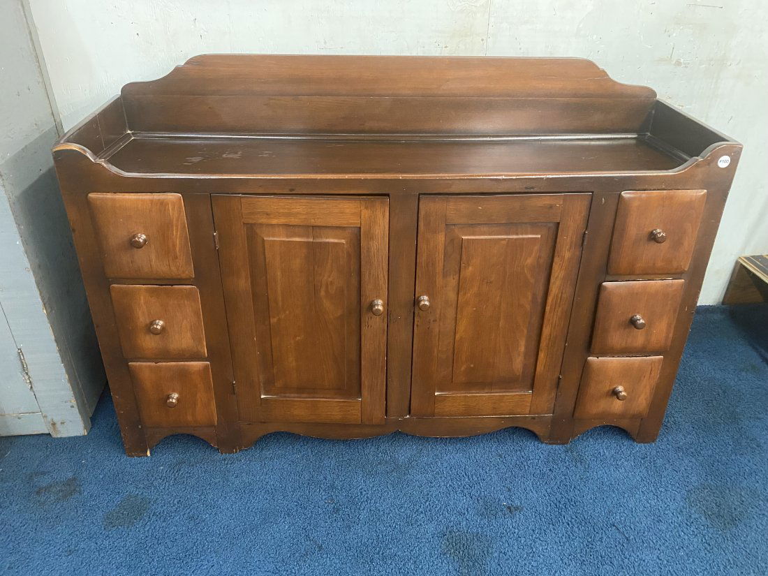 Antique Cherry Drysink (1 of 6)