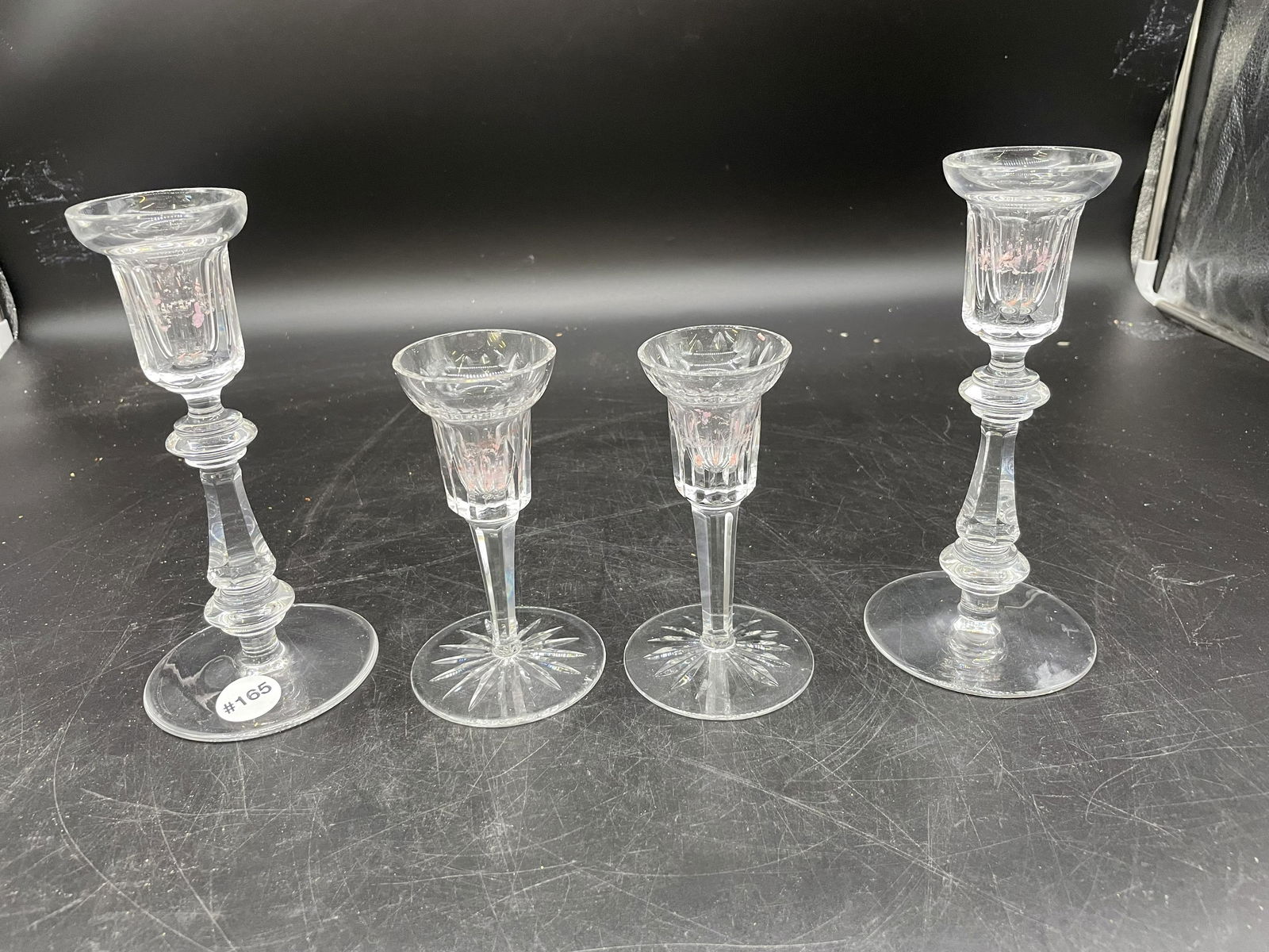 Two Pairs Waterford Candlesticks (1 of 3)