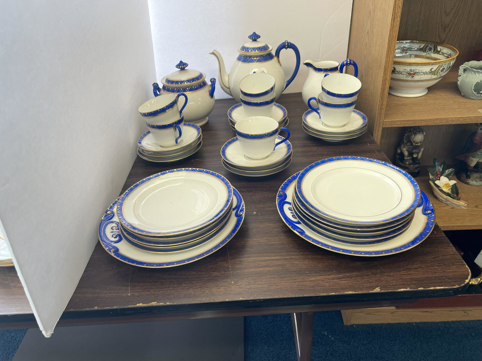 Thirty Piece Old Paris Luncheon Set (1 of 4)